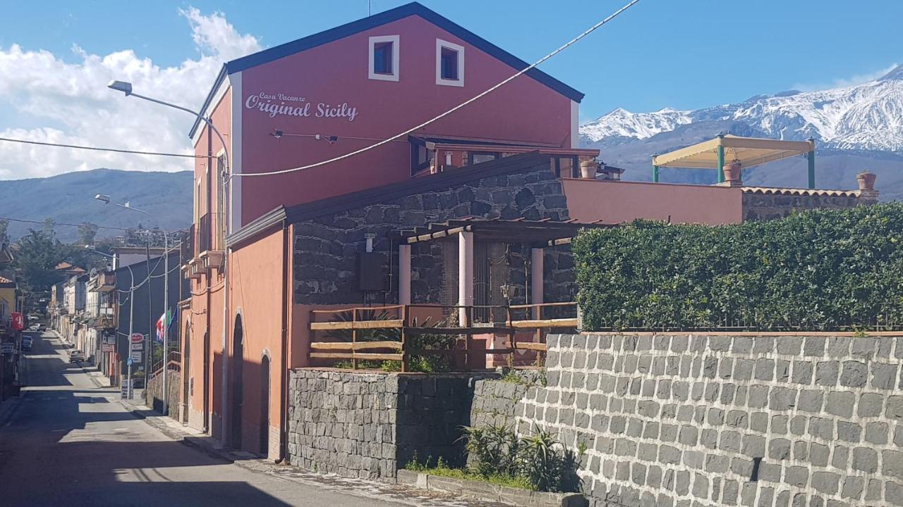 Original Sicily House Villa Santa Venerina Exterior foto